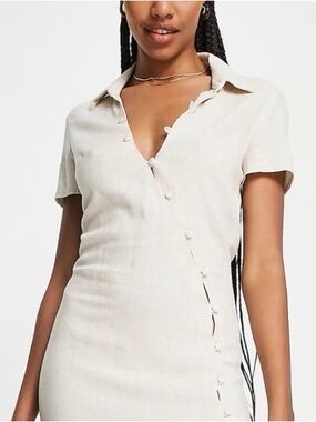 NWT ASOS Design Linen/Viscose